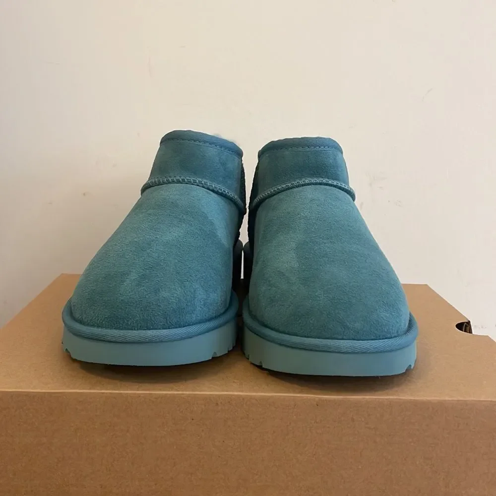 UGG Classic Ultra Mini Booties Deep Ice USA Women Size 7/UK 5/EU 38